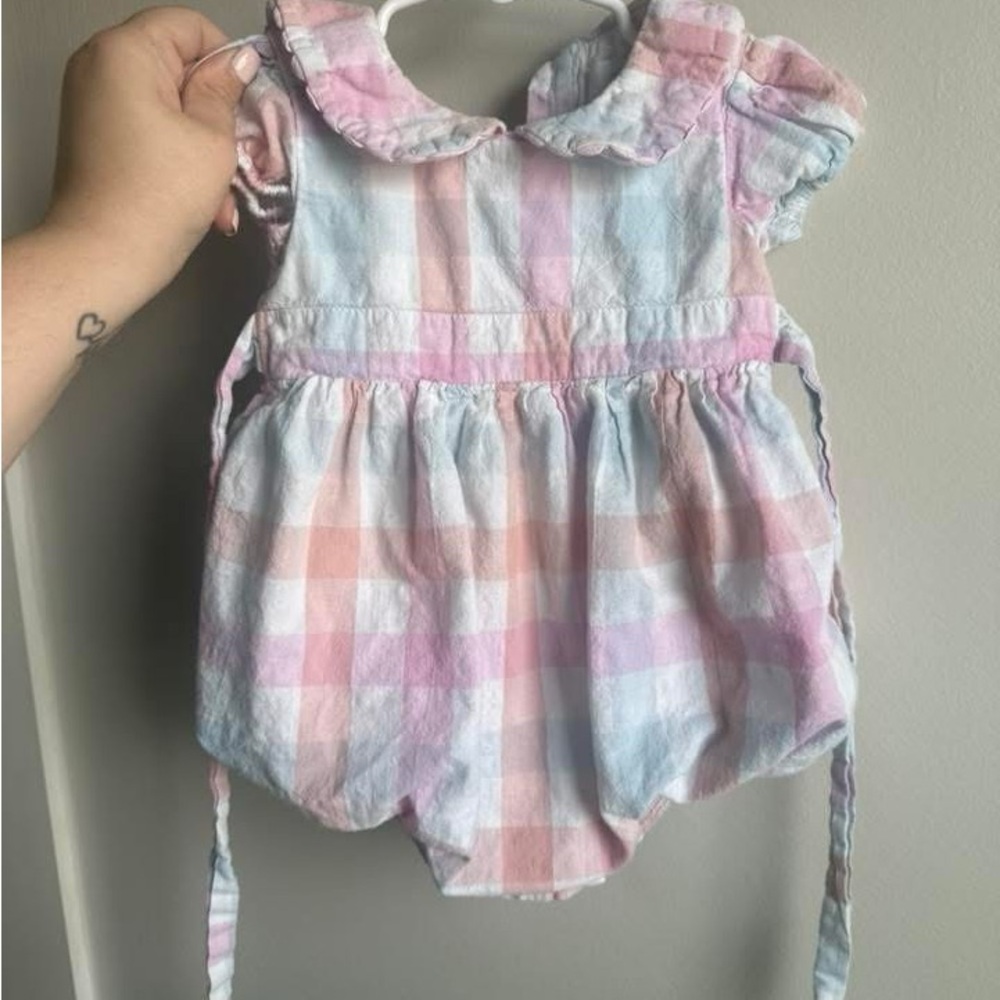 Sweet Honey Pastel Plaid Bubble